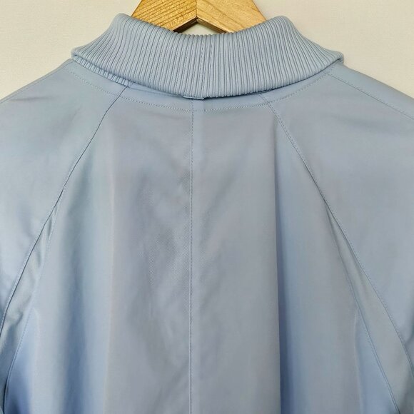 Nike Full-Zip Jacket Size XL Light Blue Chest Swoop Preppy Athletic Athleisure - Picture 9 of 15